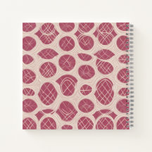 Himbeer-Rosa geometrischer Kreis