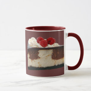 Himbeer-Schokoladen-Käsekuchen Tasse