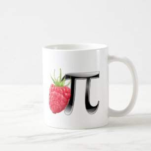 Himbeer- und PU-Symbol Kaffeetasse