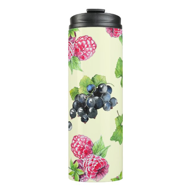 Himbeere, Johannisbeere Thermosbecher (Vorderseite)