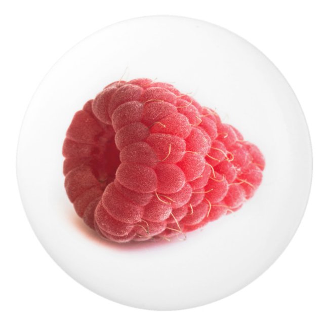 Himbeere Keramikknauf (Vorderseite)
