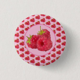 Himbeeren Button