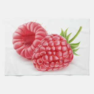 Himbeeren Geschirrtuch