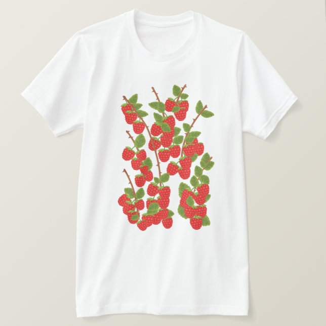 Himbeerfrucht T-Shirt (Design vorne)