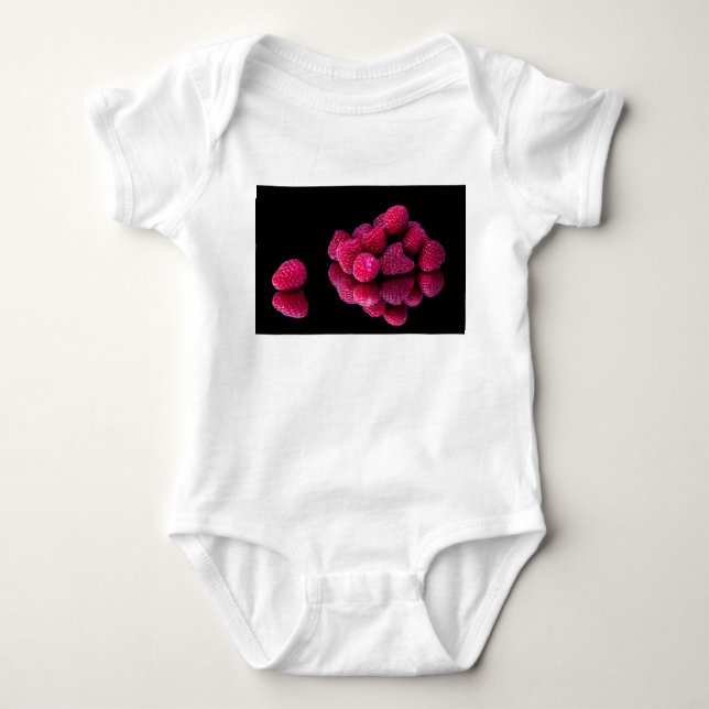 Himbeerleben Baby Strampler (Vorderseite)