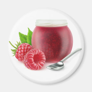 Himbeermarmelade Magnet