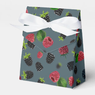 Himbeermuster 2 geschenkschachtel
