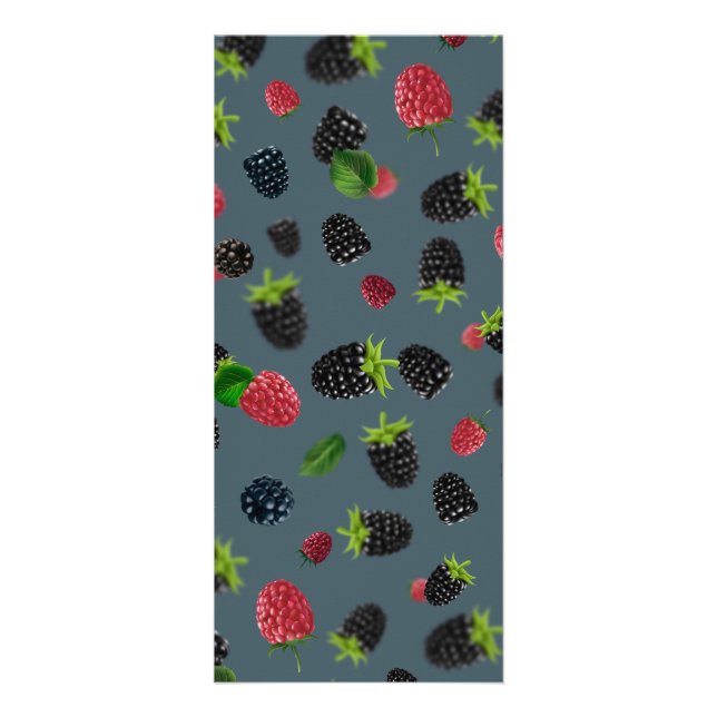 Himbeermuster 2 werbekarte (Vorne)