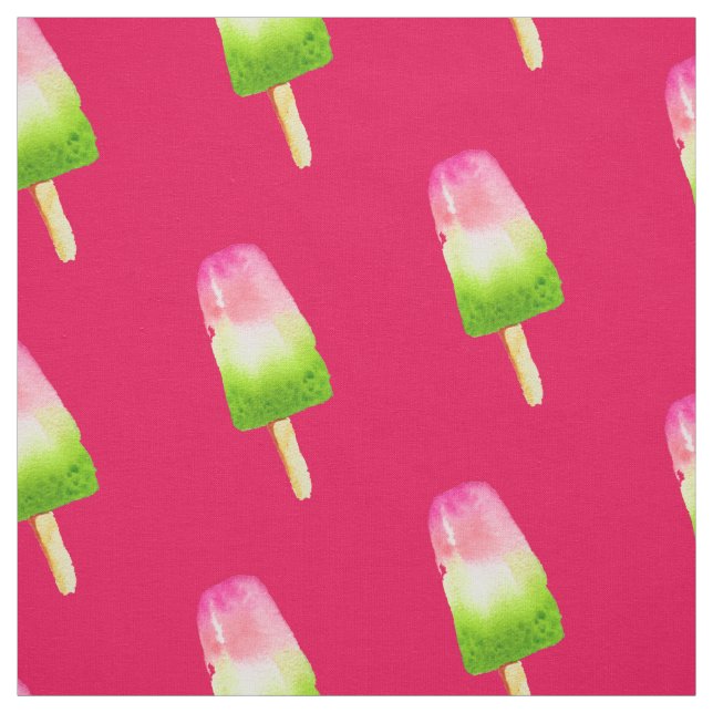 Himbeerrosa Popsiv Sommer Stoff (Muster)