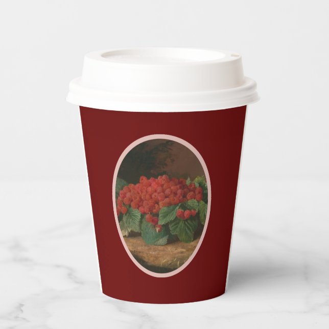 Himbeerry Brautparty Tea To go Cups Pappbecher (Vorderseite)