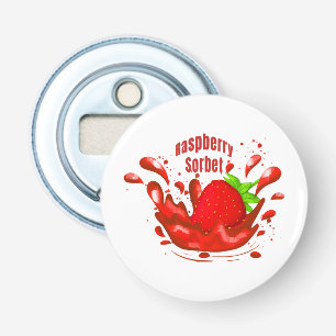 Himbeersorbet Flaschenöffner