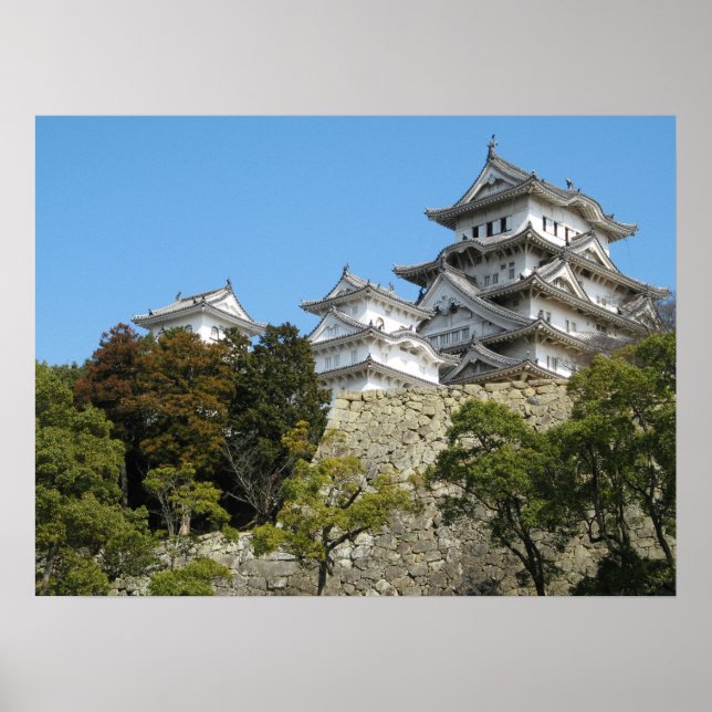 Himeji Castle 姫路城, Hyogo, Japan Poster (Vorne)