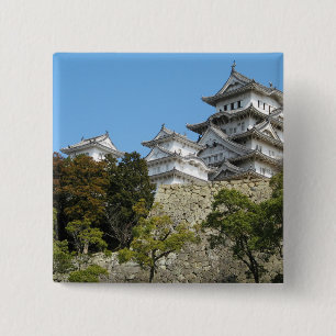 Himeji Castle 姫 路 城, Hyogo, Japan Button
