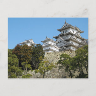Himeji Castle 姫 路 城, Hyogo, Japan Postkarte