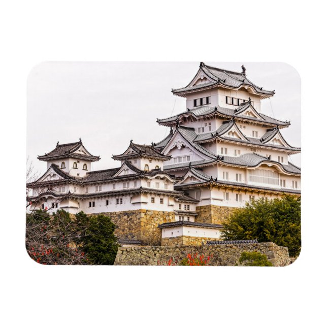 Himeji Castle Flexible Magnet (Horizontal)