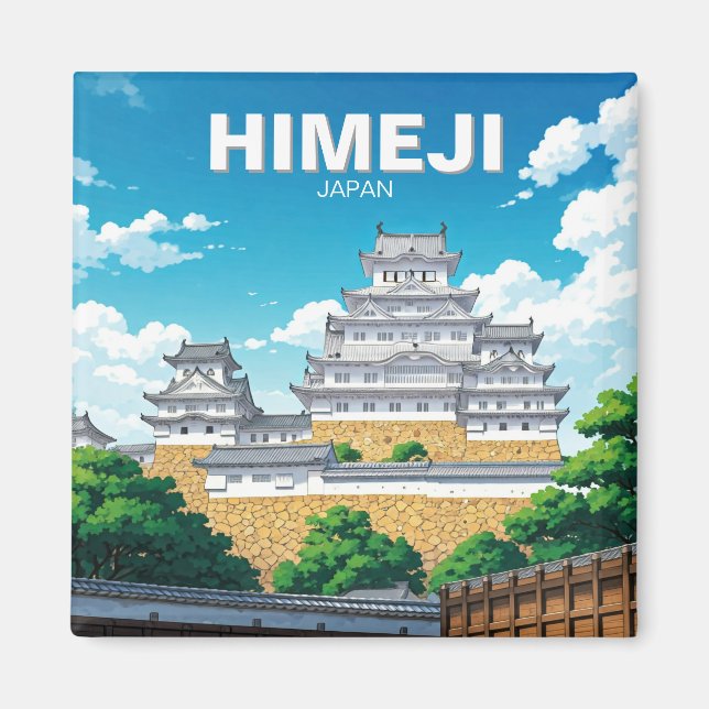Himeji Castle Magnet (Vorne)