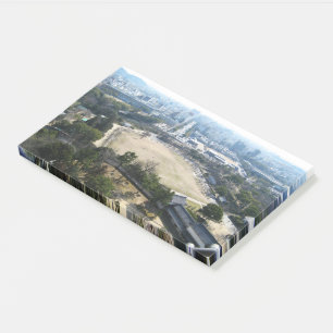 Himeji, Japan (Blick von der Burg auf der Spitze) Post-it Klebezettel