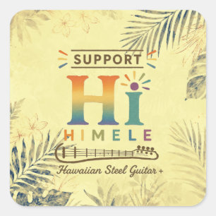 HIMELE Little Hawaiʻi Aufkleber — Unterstütze HIME