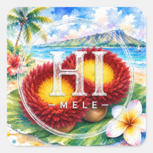 HIMELE Little Hawaiʻi Autocollant — ‘Uli’uli
