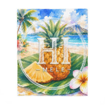 HIMELE-Wurfdecke Pineapple unterstützen