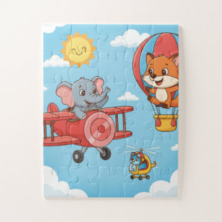 Himmel-Abenteuer-Tier-Puzzle