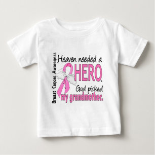 Himmel benötigte einen Held-Großmutter-Brustkreb Baby T-shirt