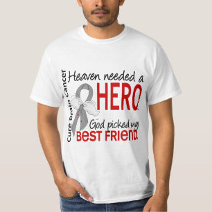 Himmel benötigte einen Held-Hirntumor-besten T-Shirt