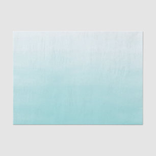 Himmel-Blau Ombre Seidenpapier