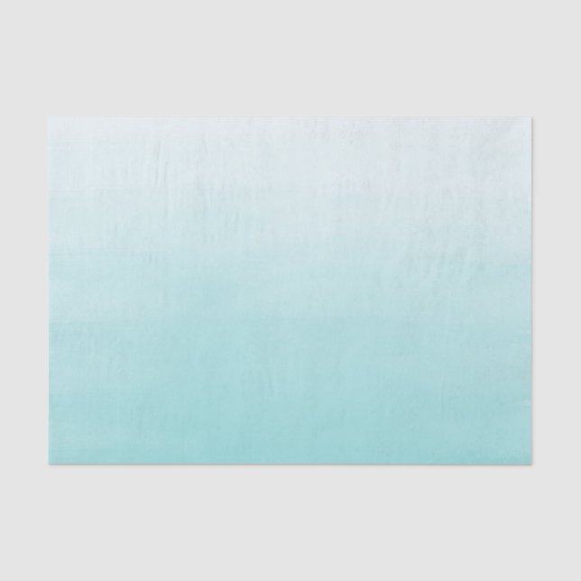 Himmel-Blau Ombre Seidenpapier (Vorderseite)