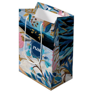 Himmel Botanischer Florist Geschenktasche Mittlere Geschenktüte