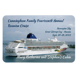 Himmel, der in kundenspezifische Stateroom Magnet