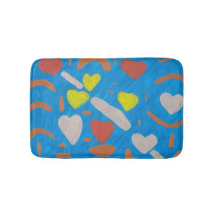 Himmel der Liebe Bath Mat Badematte