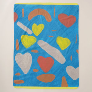 Himmel der Liebe Sherpa-Decke Sherpadecke