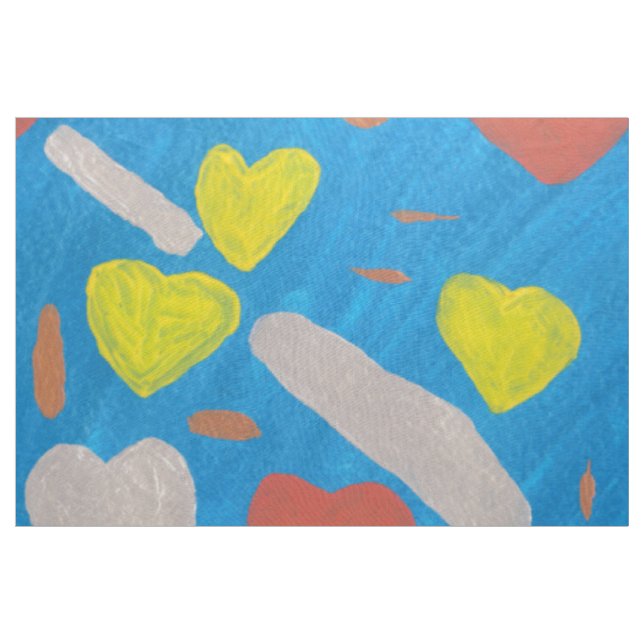 Himmel der Liebe Stoff (Yard (91,4 cm))