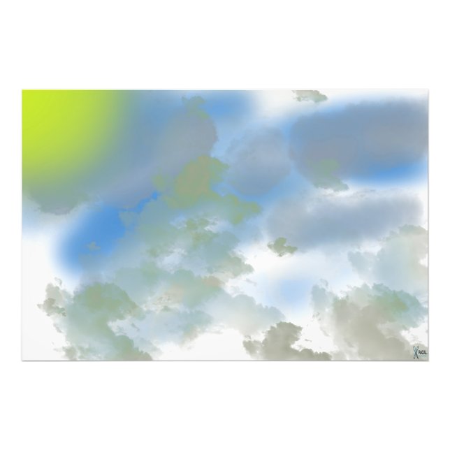 HIMMEL FOTODRUCK (Vorne)