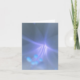 Himmel in einer Wildblume-Beileids-Karte Karte