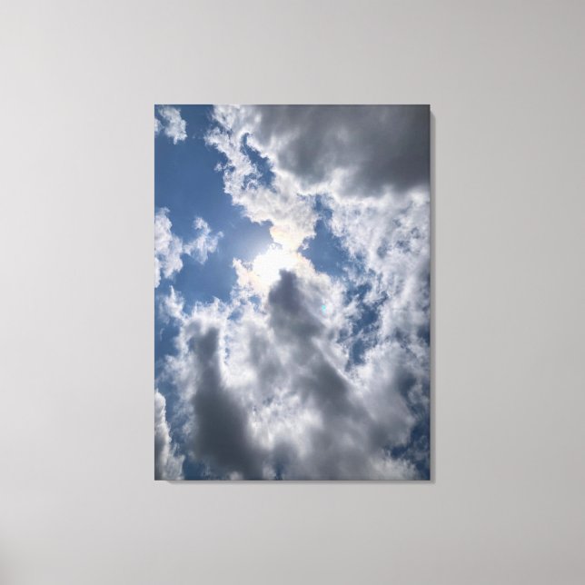 Himmel Leinwanddruck (Vorderseite)