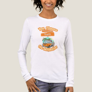 Himmel oder Hölle ist eine Wahl Tri-Blend Shirt