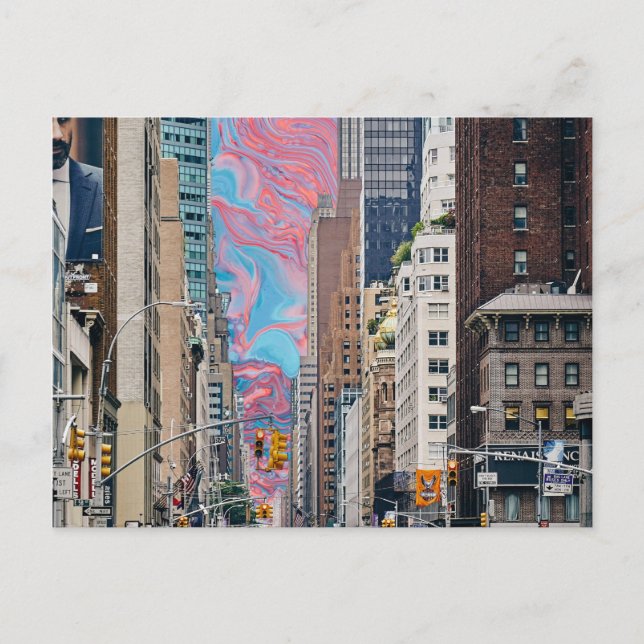 Himmel Postkarte (Vorderseite)