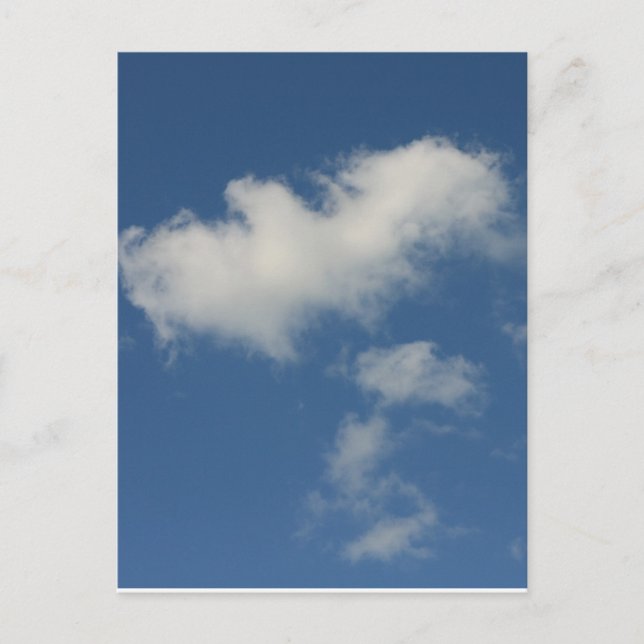 Himmel Postkarte (Vorderseite)