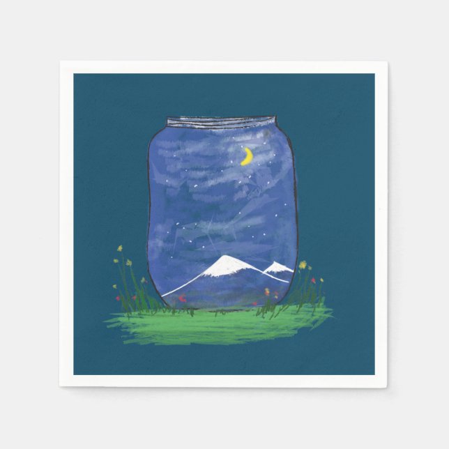 Himmel Serviette (Vorderseite)