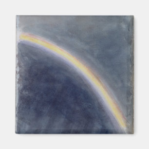 Himmel-Studie mit Regenbogen, 1827 (w/c auf Magnet