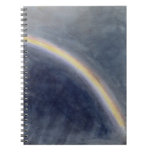 Himmel-Studie mit Regenbogen, 1827 (w/c auf Notizblock