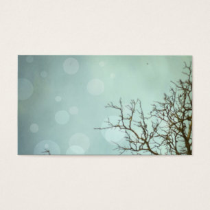 Himmel- und Baum-Visitenkarten