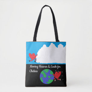 Himmel und Erde bewegen Tasche