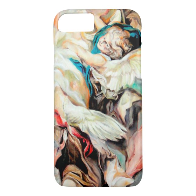 Himmel und Erde - Kunst-Telefon-Kasten Case-Mate iPhone Hülle (Rückseite)