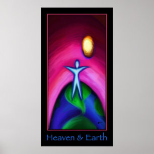 Himmel und Erde Poster