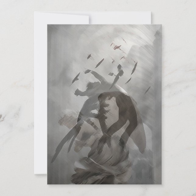 Himmel und Hölle Einladung (Vorderseite)