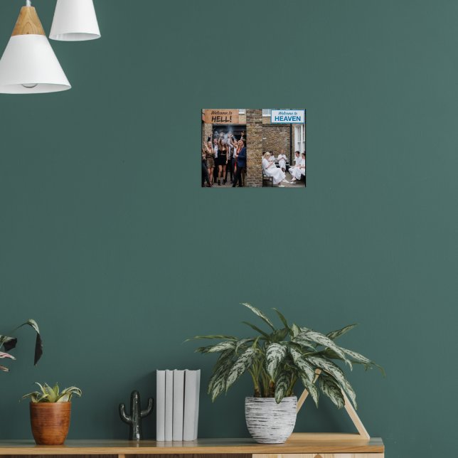 Himmel und Hölle Poster (Wohnzimmer 1)
