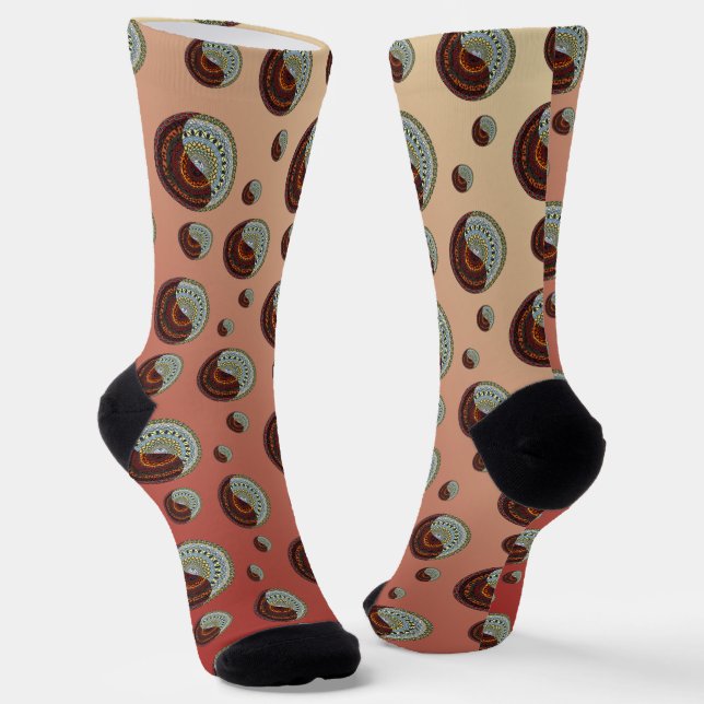 Himmel und Hölle Socken (Gewinkelt)